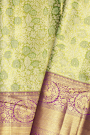 Kancheepuram Silk Mehendi Green Saree