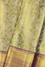 Kancheepuram Silk Mehendi Green Saree