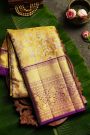 Kancheepuram Silk Gold Saree