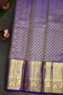 Kancheepuram Silk Royal Blue Saree