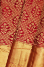 Kancheepuram Silk Red Saree