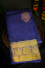 Kancheepuram Silk Navy Blue Saree