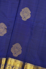 Kancheepuram Silk Navy Blue Saree