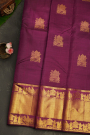 Kancheepuram Silk Wine Saree