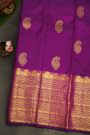 Kancheepuram Silk Purple Saree