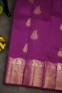 Kancheepuram Silk Deep Magenta Saree