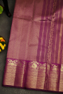 Kancheepuram Silk Deep Magenta Saree
