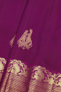 Kancheepuram Silk Deep Magenta Saree