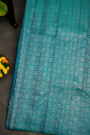 Kancheepuram Silk Sea Blue Saree