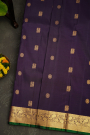 Kancheepuram Silk Violet Saree