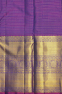 Kancheepuram Silk Navy Blue Saree