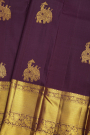 Kancheepuram Silk Wine Saree