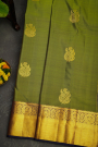 Kancheepuram Silk Mehendi Green Saree