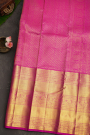 Kancheepuram Silk Peach Saree