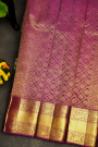 Kancheepuram Silk Bottle Green Saree