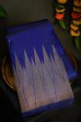 Kancheepuram Silk Royal Blue Saree