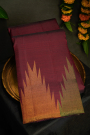 Kancheepuram Silk Maroon Saree