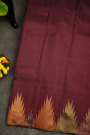Kancheepuram Silk Maroon Saree