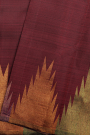 Kancheepuram Silk Maroon Saree