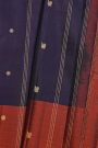 Kancheepuram Silk Navy Blue Saree