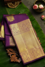 Kancheepuram Silk Wine Saree