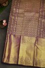 Kancheepuram Silk Wine Saree