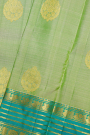 Kancheepuram Silk Pista Green Saree