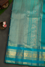 Kancheepuram Silk Sky Blue Saree