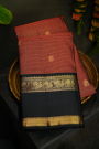 Kancheepuram Silk Maroon Saree