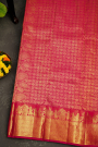 Kancheepuram Silk Rani Pink Saree