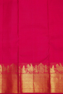 Kancheepuram Silk Rani Pink Saree