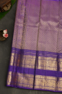 Kancheepuram Silk Rust Saree