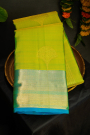 Kancheepuram Silk Parrot Green Saree