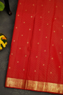 Kancheepuram Silk Red Saree