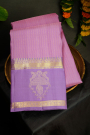 Kancheepuram Silk Lilac Saree