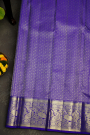Kancheepuram Silk Royal Blue Saree