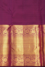 Kancheepuram Silk Wine Saree