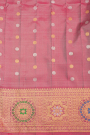 Gadwal Silk Cream Saree