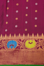 Gadwal Silk Black Saree
