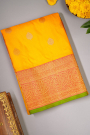Gadwal Silk Mustard Saree