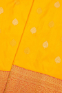 Gadwal Silk Mustard Saree