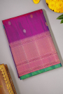 Gadwal Silk Purple Saree