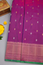 Gadwal Silk Purple Saree