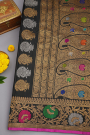 Gadwal Silk Grey Saree