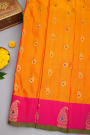 Gadwal Silk Orange Saree