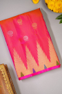 Gadwal Silk Pink Saree