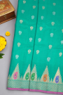 Gadwal Silk Sea Green Saree