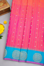 Gadwal Silk Pink Saree