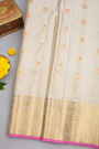 Gadwal Silk Cream Saree