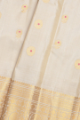 Gadwal Silk Cream Saree